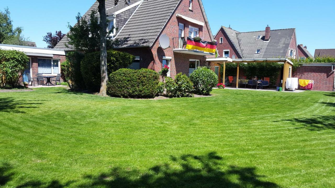 Wohnung 2 Mit Balkon- Haus Annegrete Esens Kültér fotó